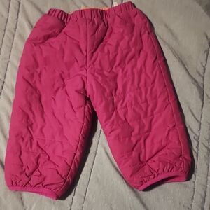 Columbia Toddler Pants in Orange and Purple